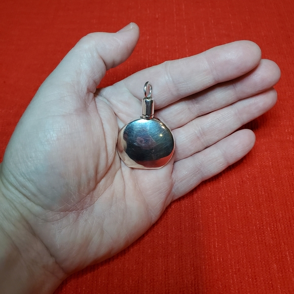 Vintage Aveda Sterling Essential Oil Necklace - Picture 7 of 8